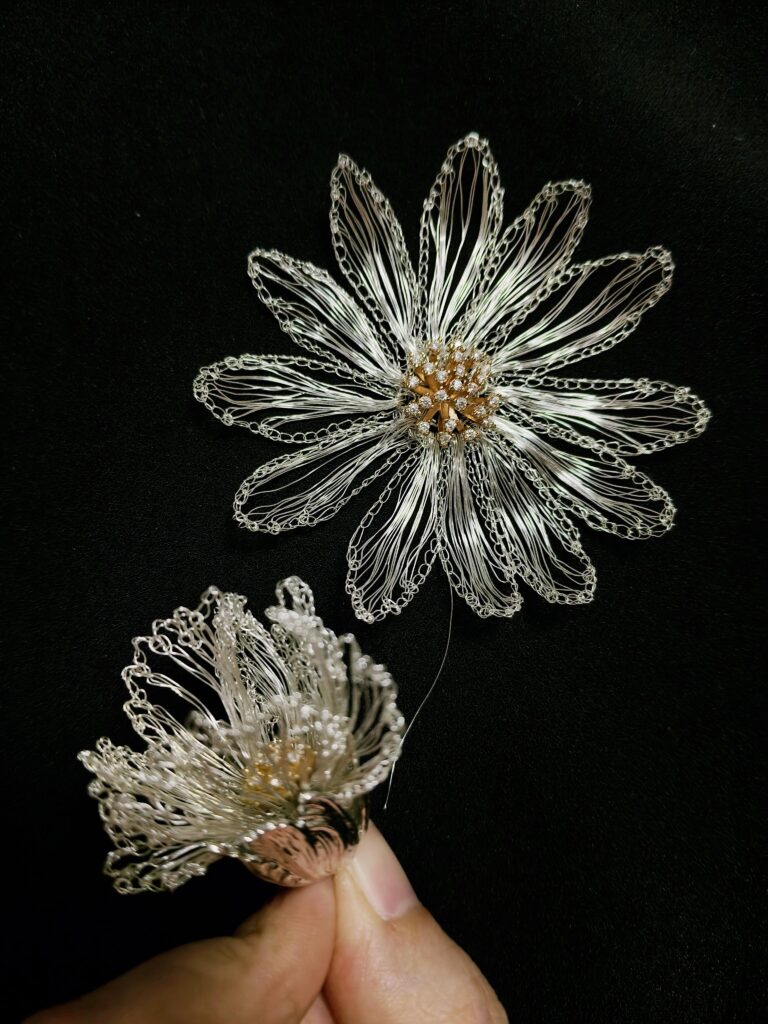 Another Little Wire Crochet Flower