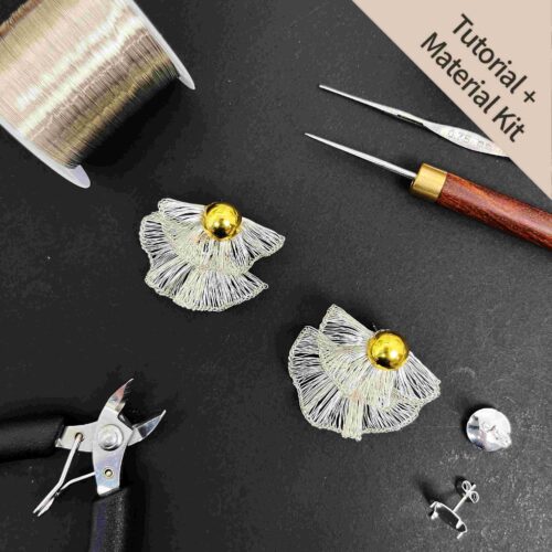 Botanical Barlow Columbine Earrings (Tutorial + Material Kit)