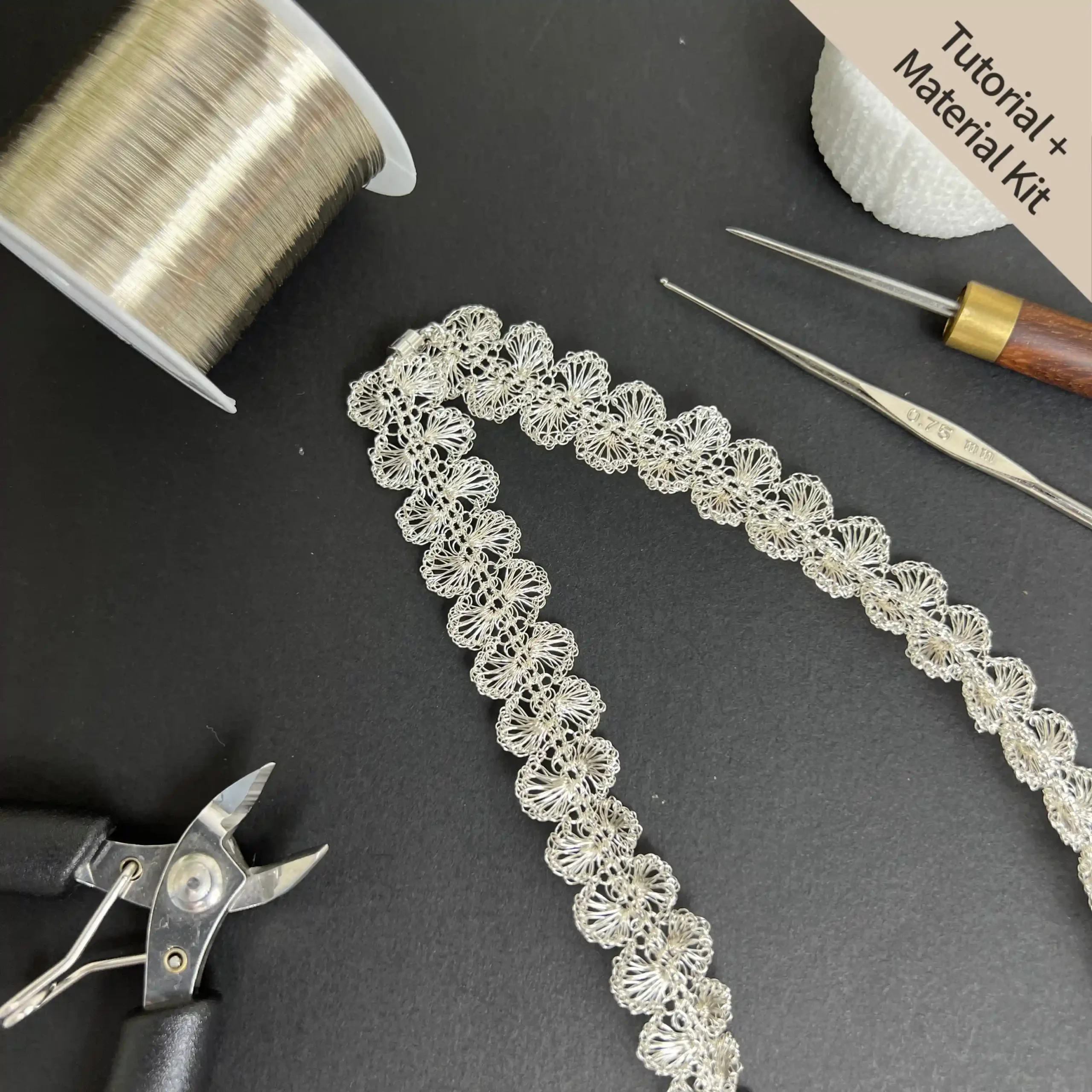 Water Clover — Fourfold Rhythm Necklace(Tutorial + Material Kit)